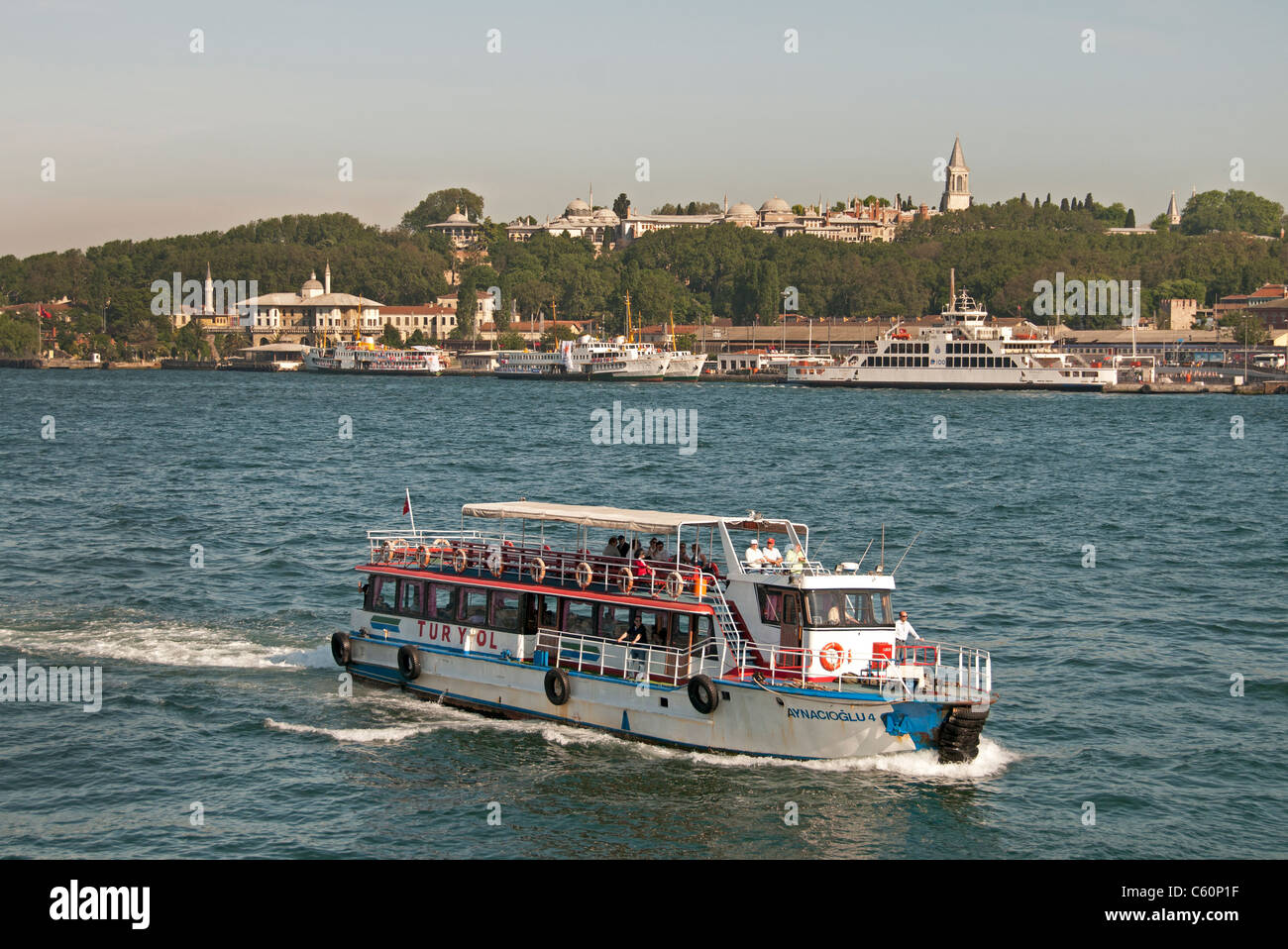 Istanbul Türkei türkischen Bosporus Topkapi-Palast Stockfoto