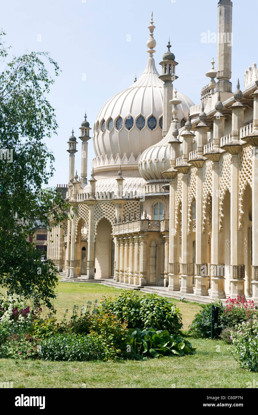 Brighton, East Sussex, The Royal Pavilion, erbaut 1787-1823 für Prinzregent später George IV von Henry Holland & John Nash Stockfoto
