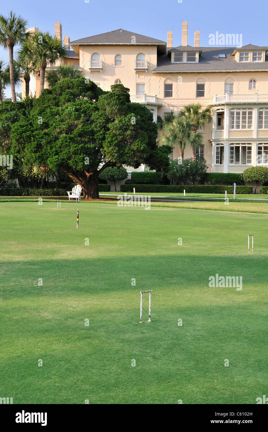 Jekyll Island Clubhotel Jekyll island, Georgia Stockfoto