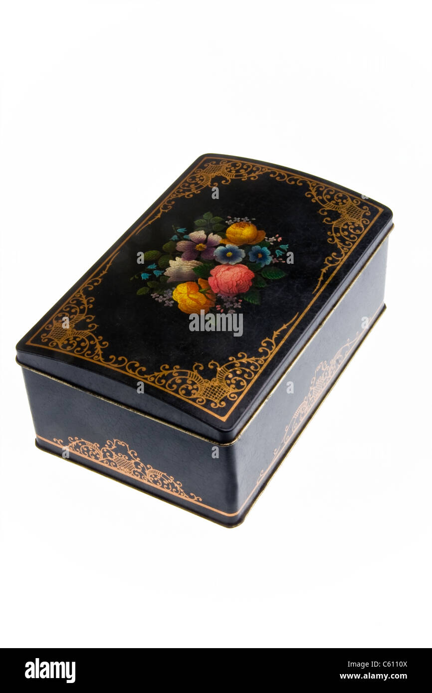 Tea caddy Stockfoto