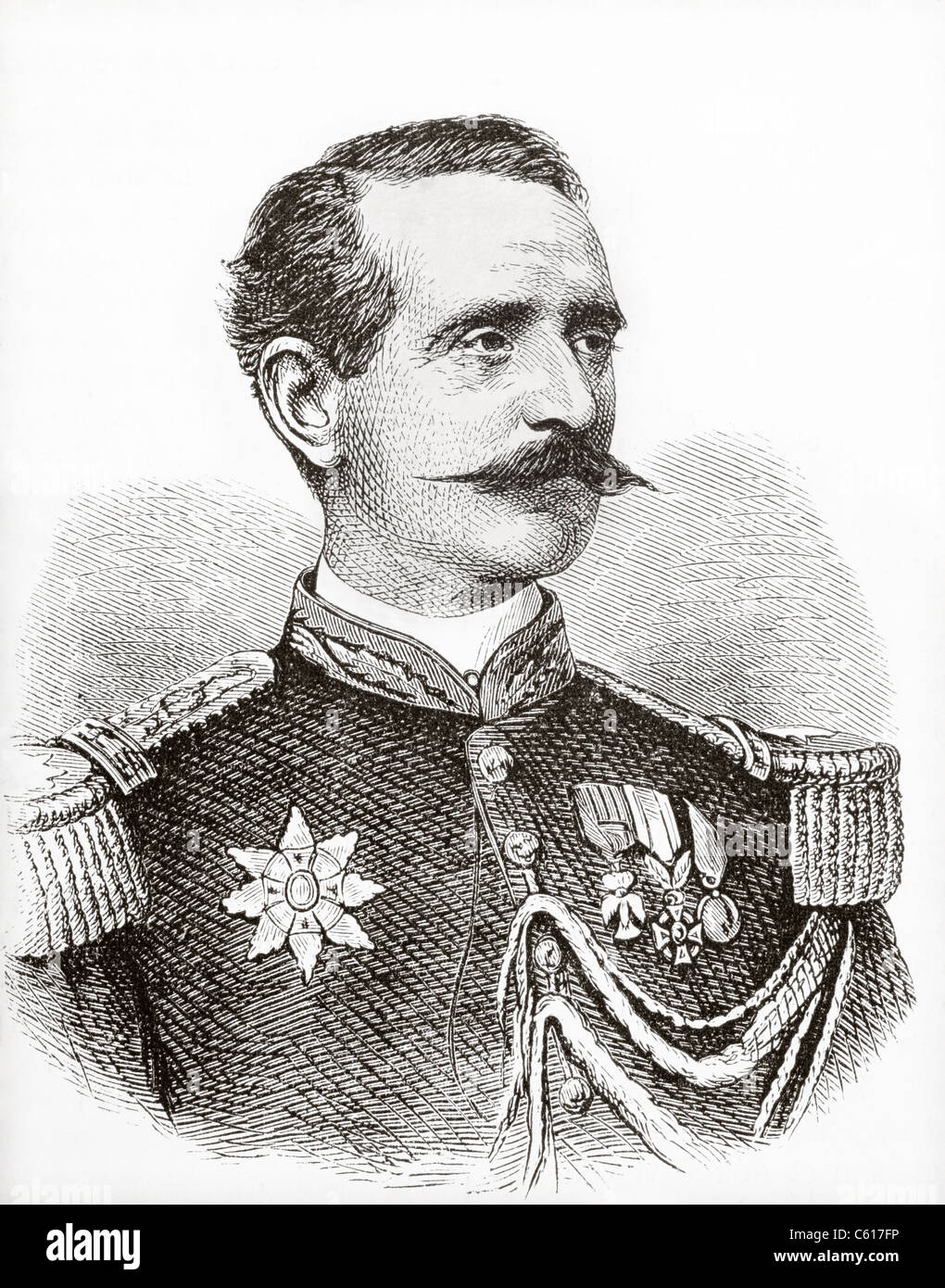 Prinz Felix Salm-Salm, 1828-1870. Preußischer Offizier von edler Geburt. Stockfoto