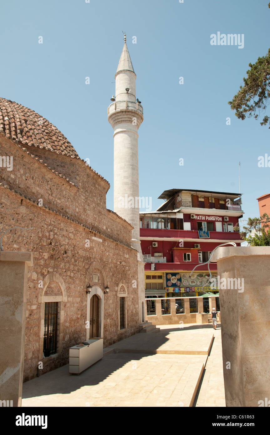 Pasa Cami Moschee Antalya Altstadt Türkei Türkisch Stockfoto