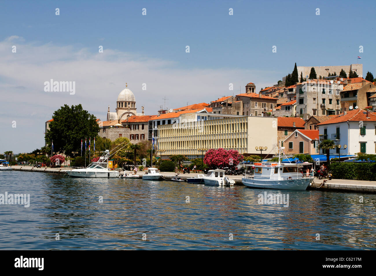 Šibenik, Kroatien Stockfoto
