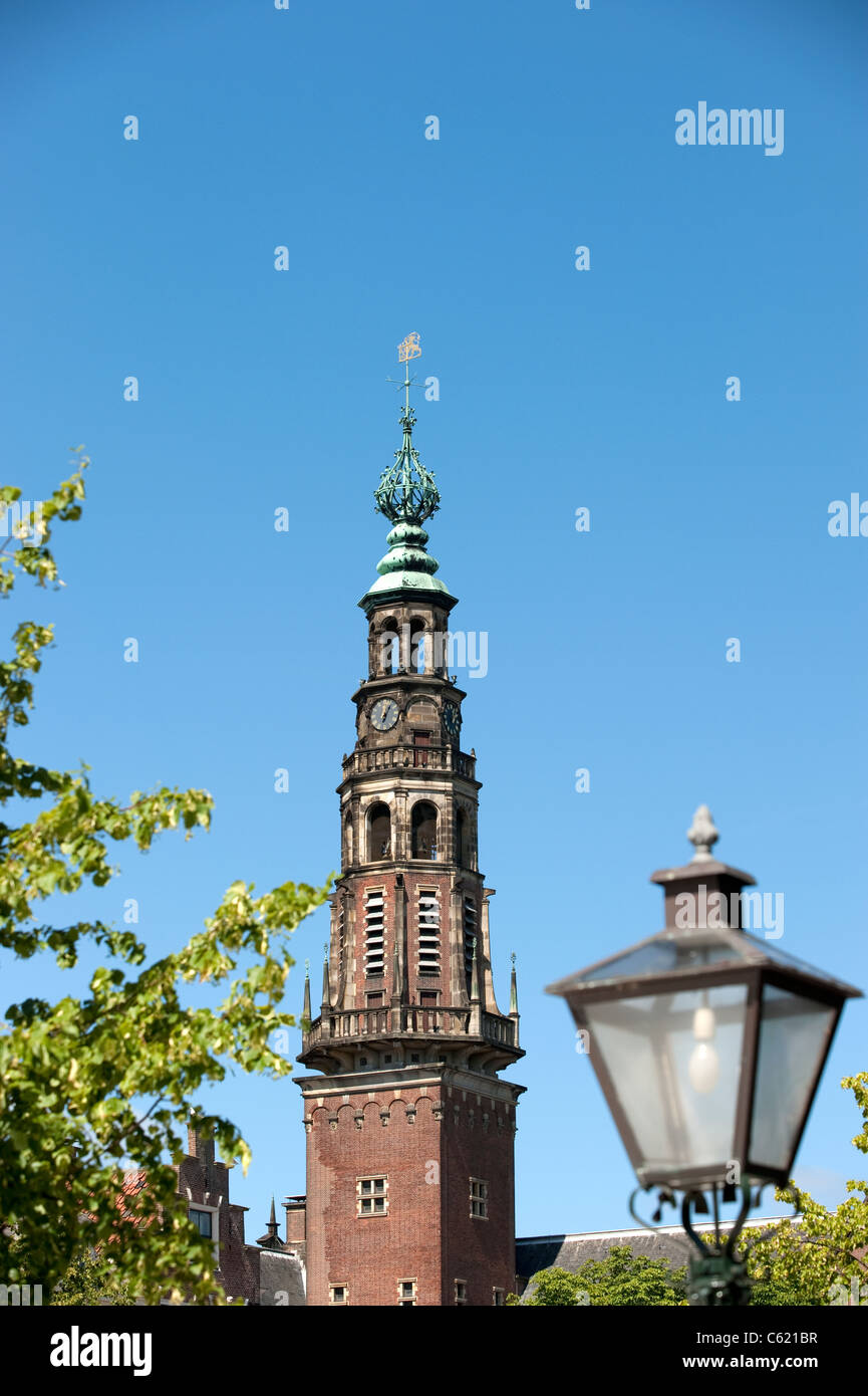 Alten Turm Leiden Nederland Niederlande Holland Stockfoto