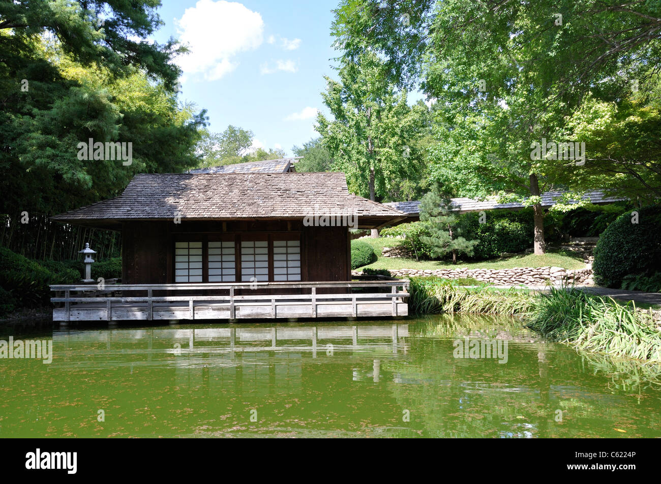 Japanischer Garten, Fort Worth, Texas, USA Stockfoto