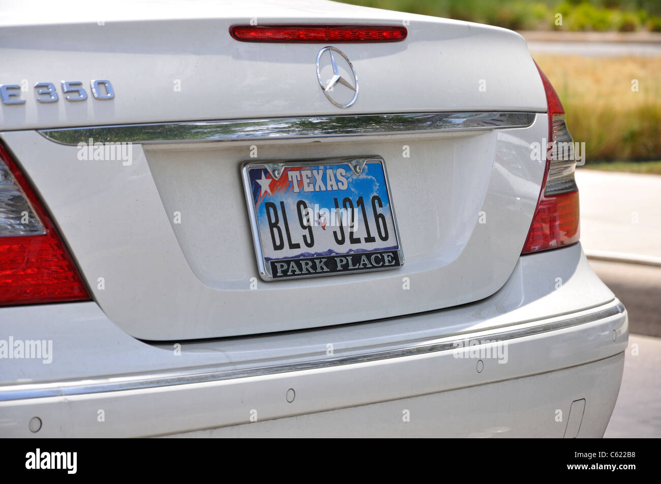 Texas-Kfz-Kennzeichen Stockfoto