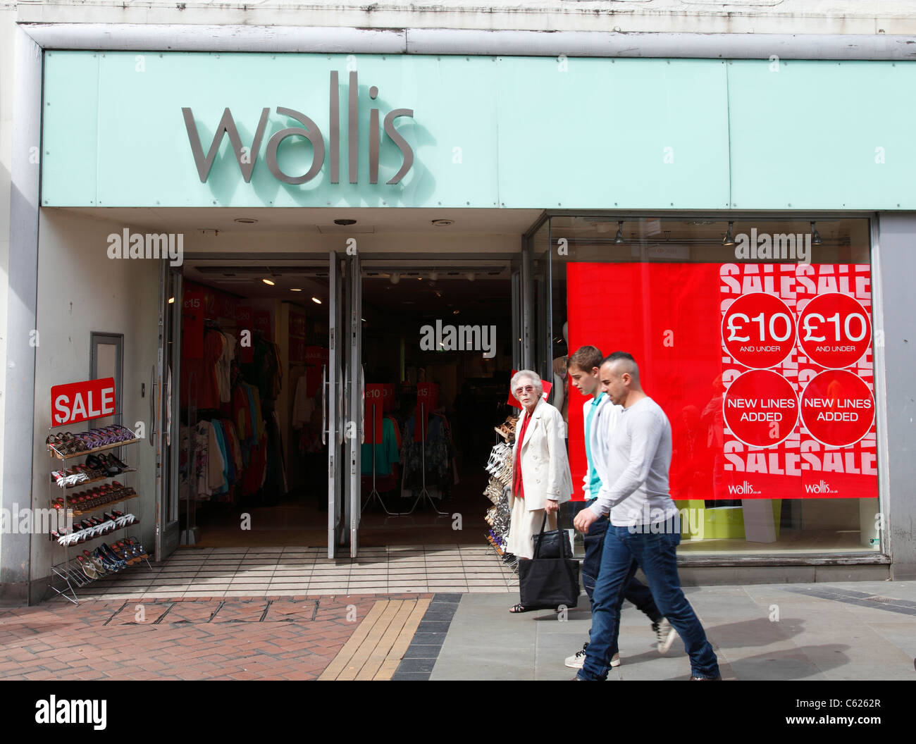 Wertaufbewahrungsmittel Wallis in Derby, England, Vereinigtes Königreich Stockfoto