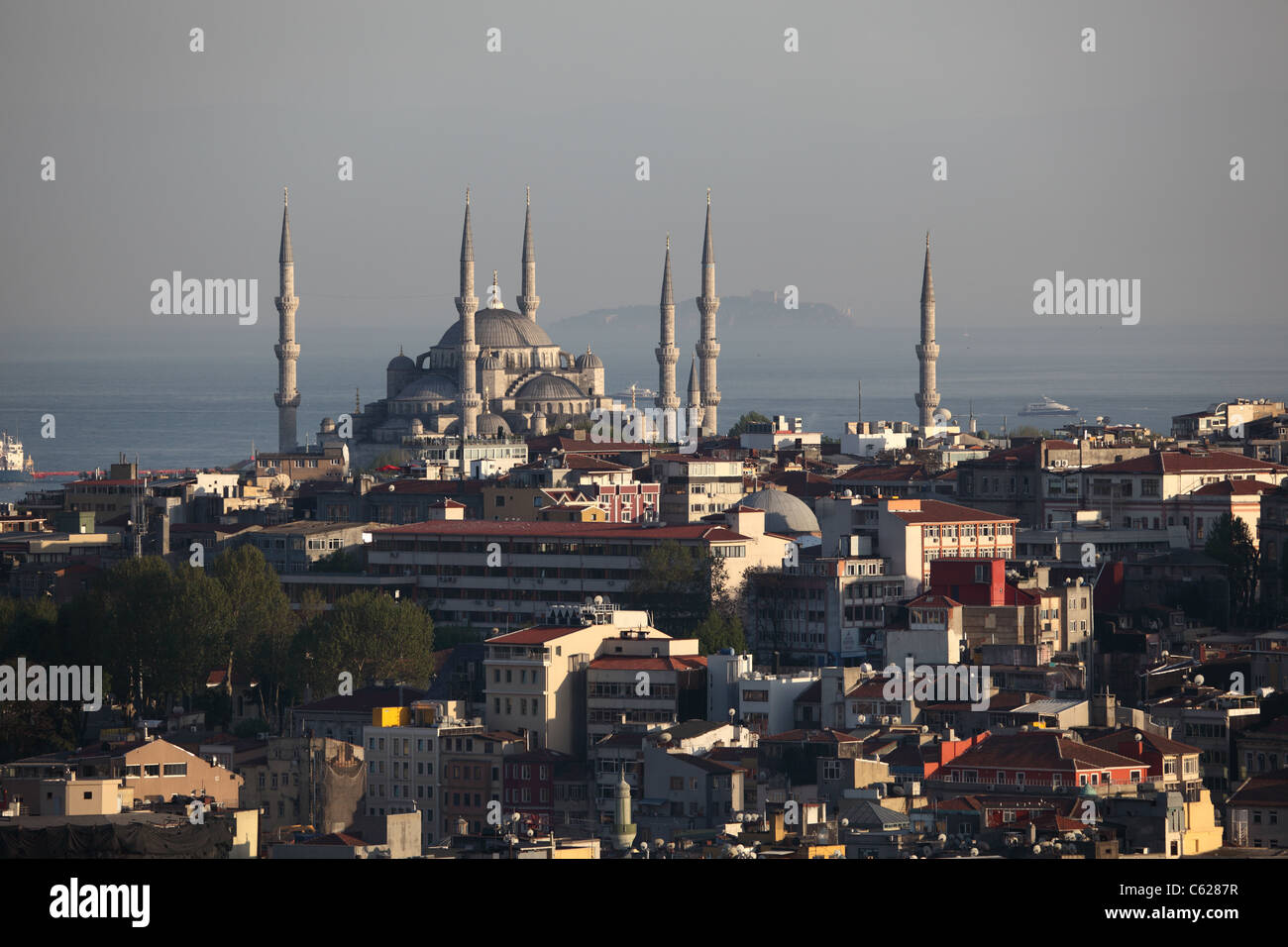 Sultan Ahmed blaue Moschee in Istanbul Türkei Stockfoto