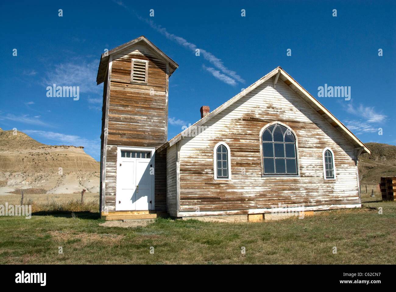 Dorothy Alberta Geisterstadt Stockfoto