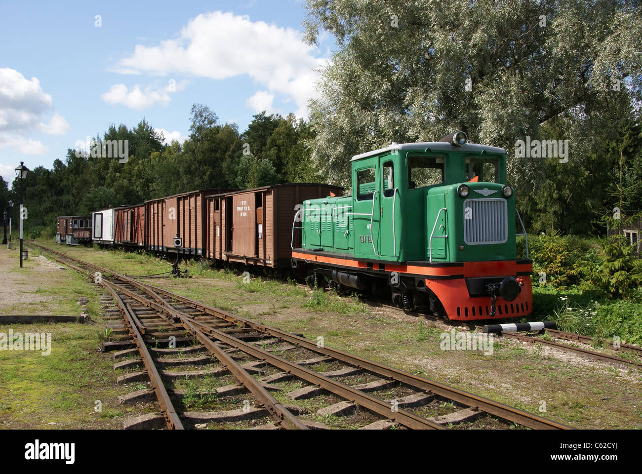 Güterzug Stockfoto