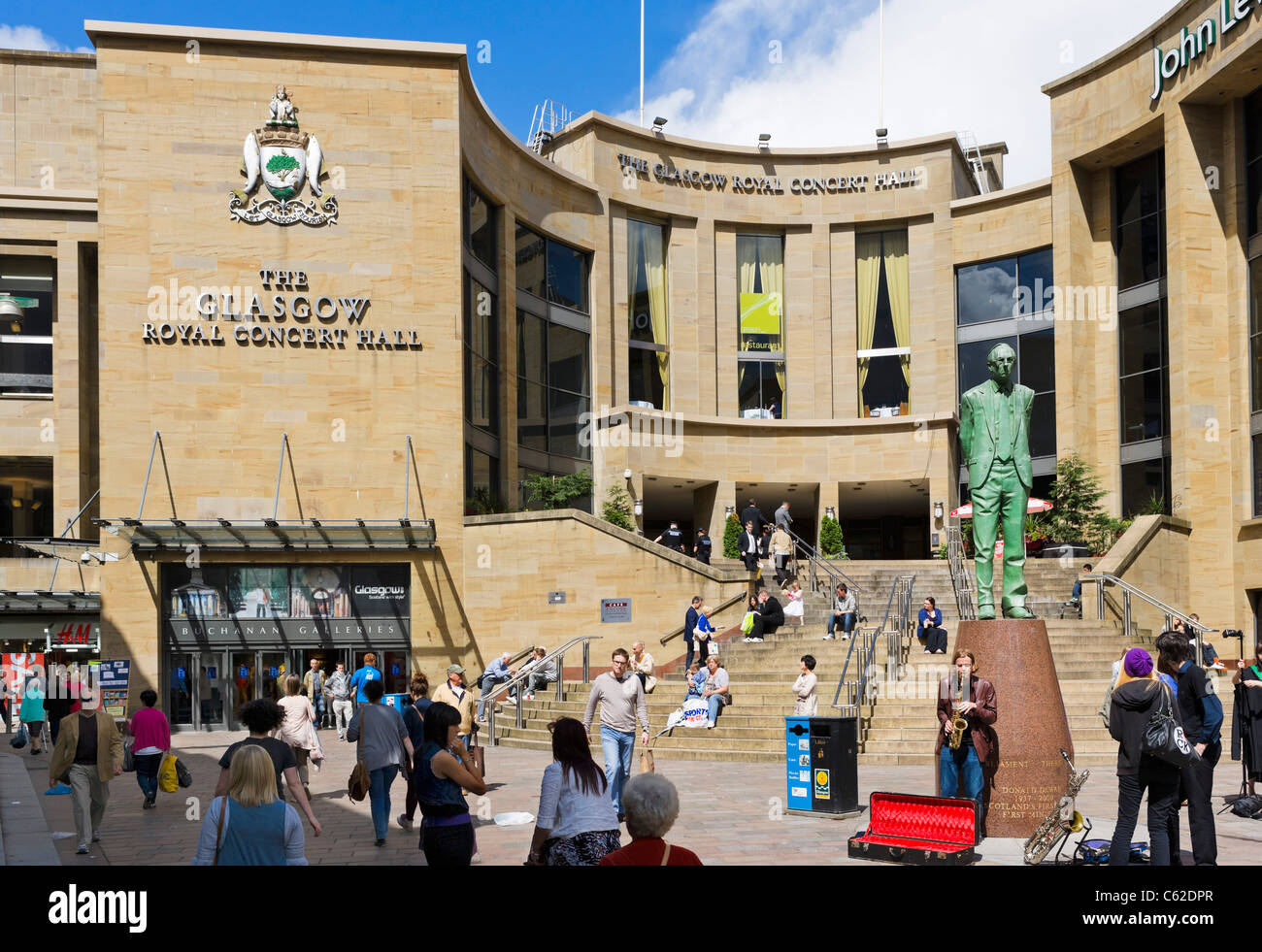 Glasgow Royal Concert Hall auf Sauchiehall Street, Glasgow, Schottland, UK Stockfoto