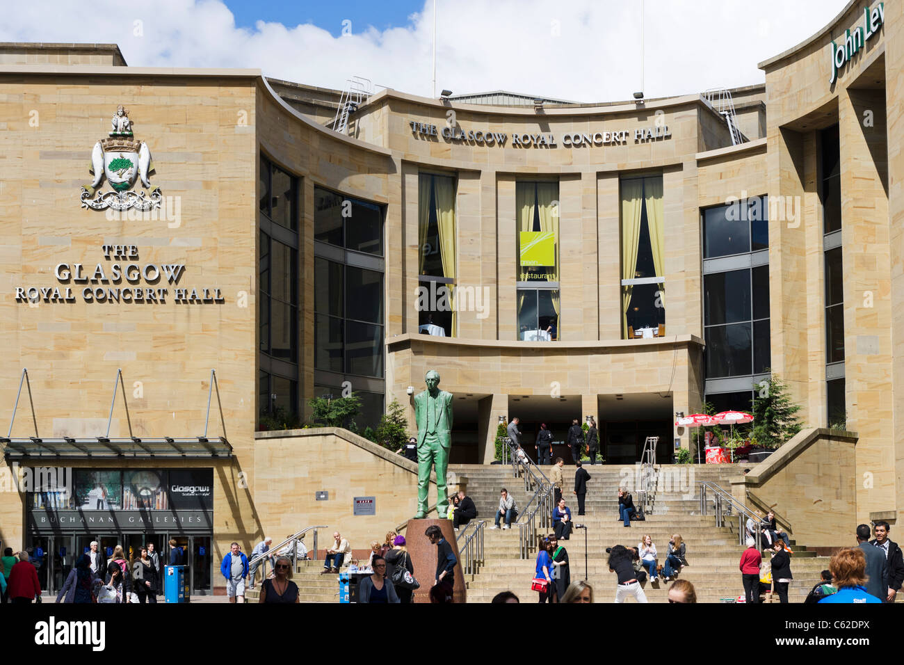 Glasgow Royal Concert Hall auf Sauchiehall Street, Glasgow, Schottland, UK Stockfoto