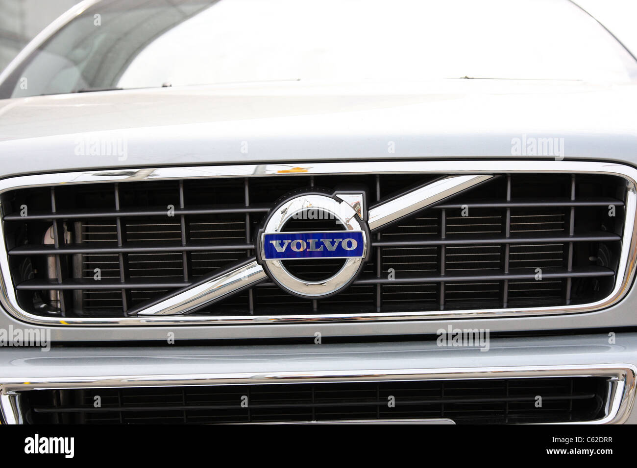 Volvo Auto Frontgrill closeup Stockfoto