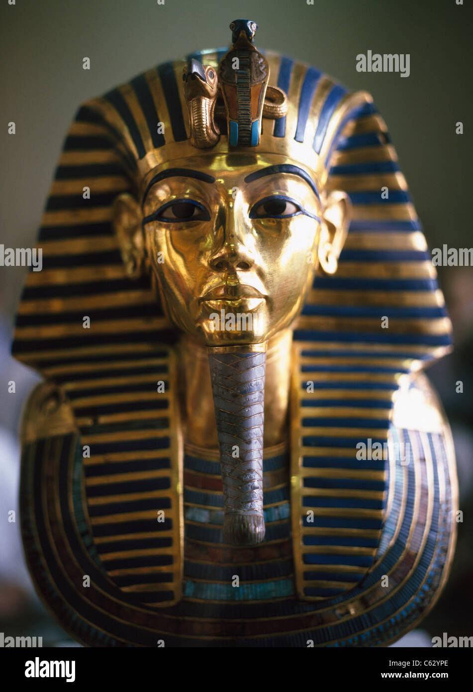 Tutanchamun im ägyptischen Museum, Kairo, Ägypten Stockfoto