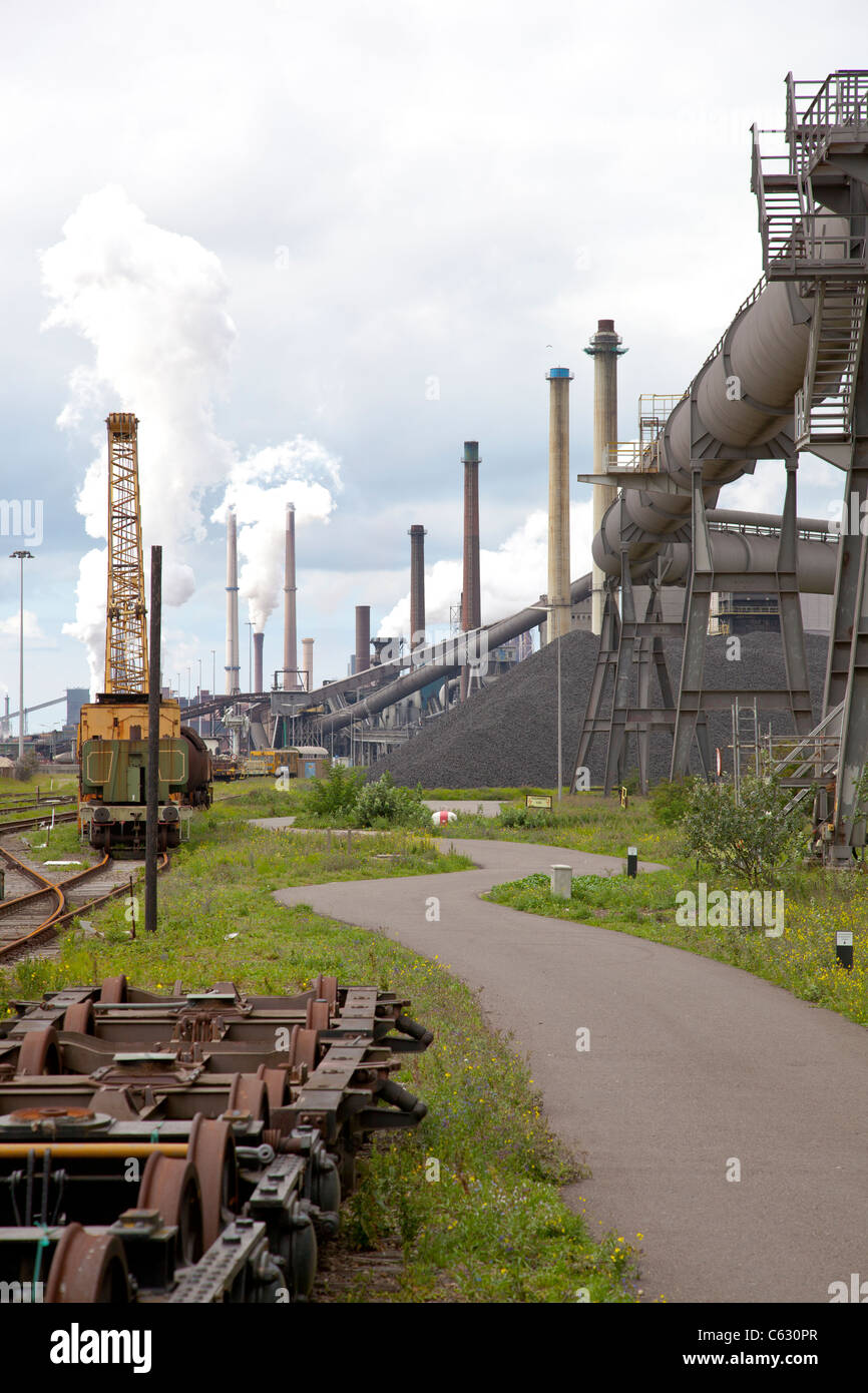 schwere Eisen-und Stahlindustrie Stockfoto