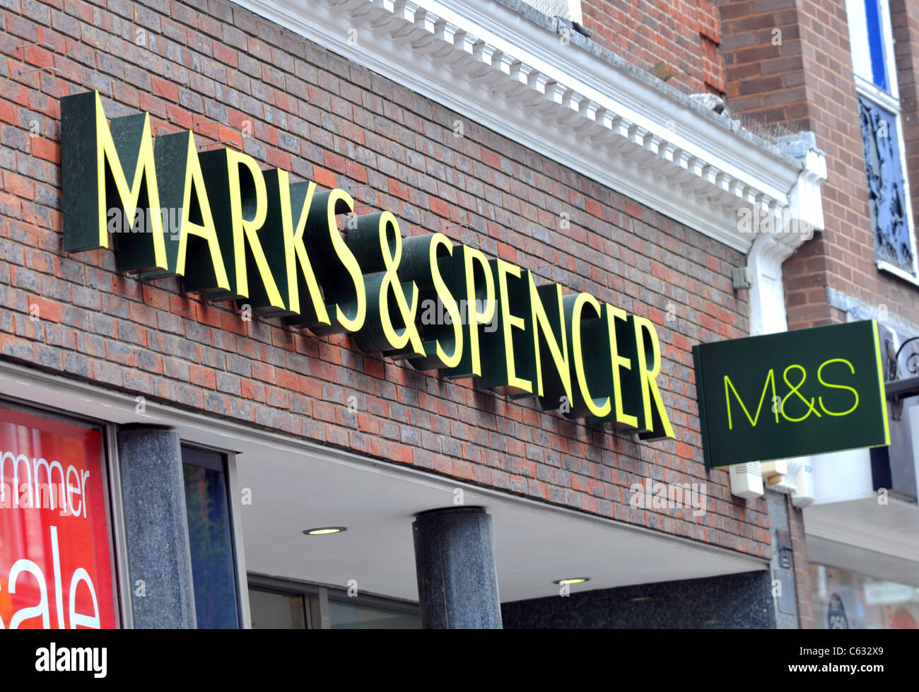 Marks & Spencer Stockfoto