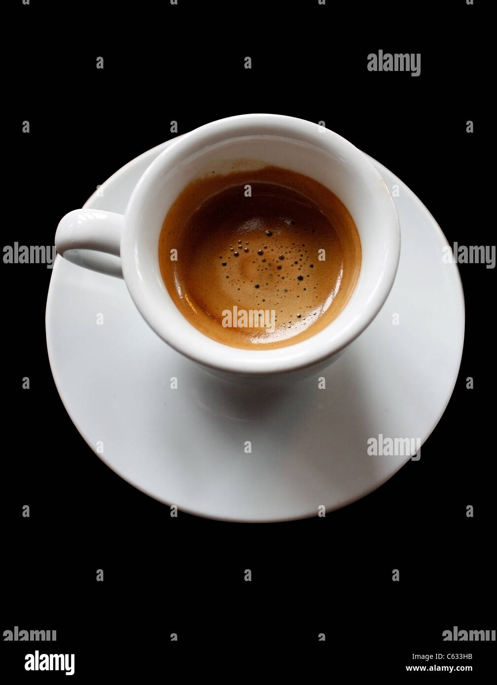 Espresso Stockfoto