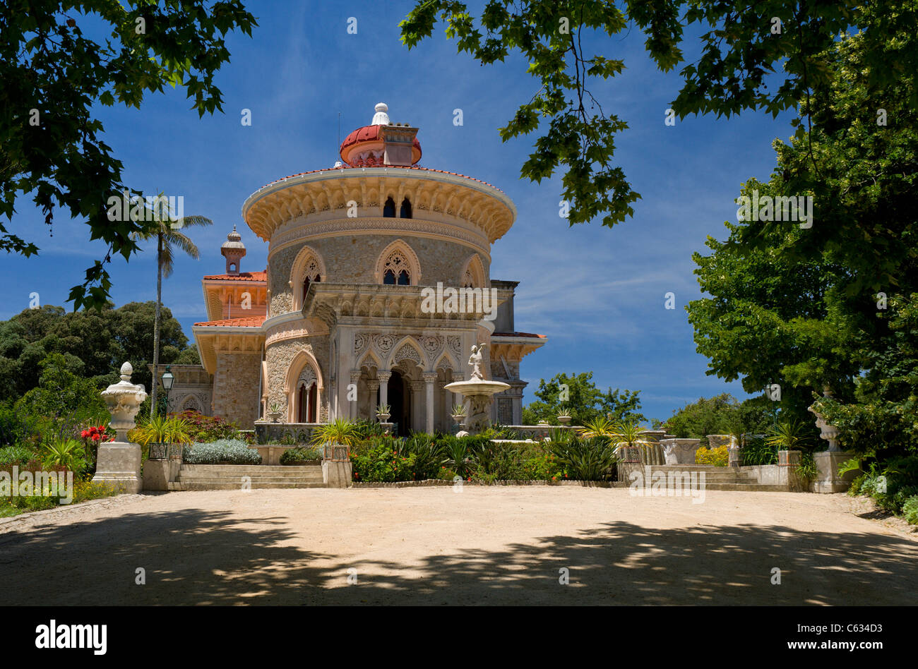 Palácio de Monserrate, Sintra, Portugal, Distrito de Lisboa Stockfoto