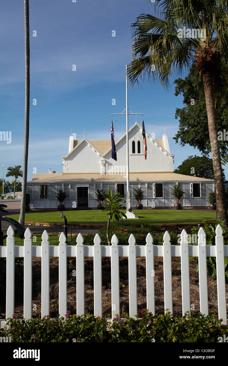 REGIERUNGSHAUS (1878-1879), Darwin, Northern Territory, Australien Stockfoto