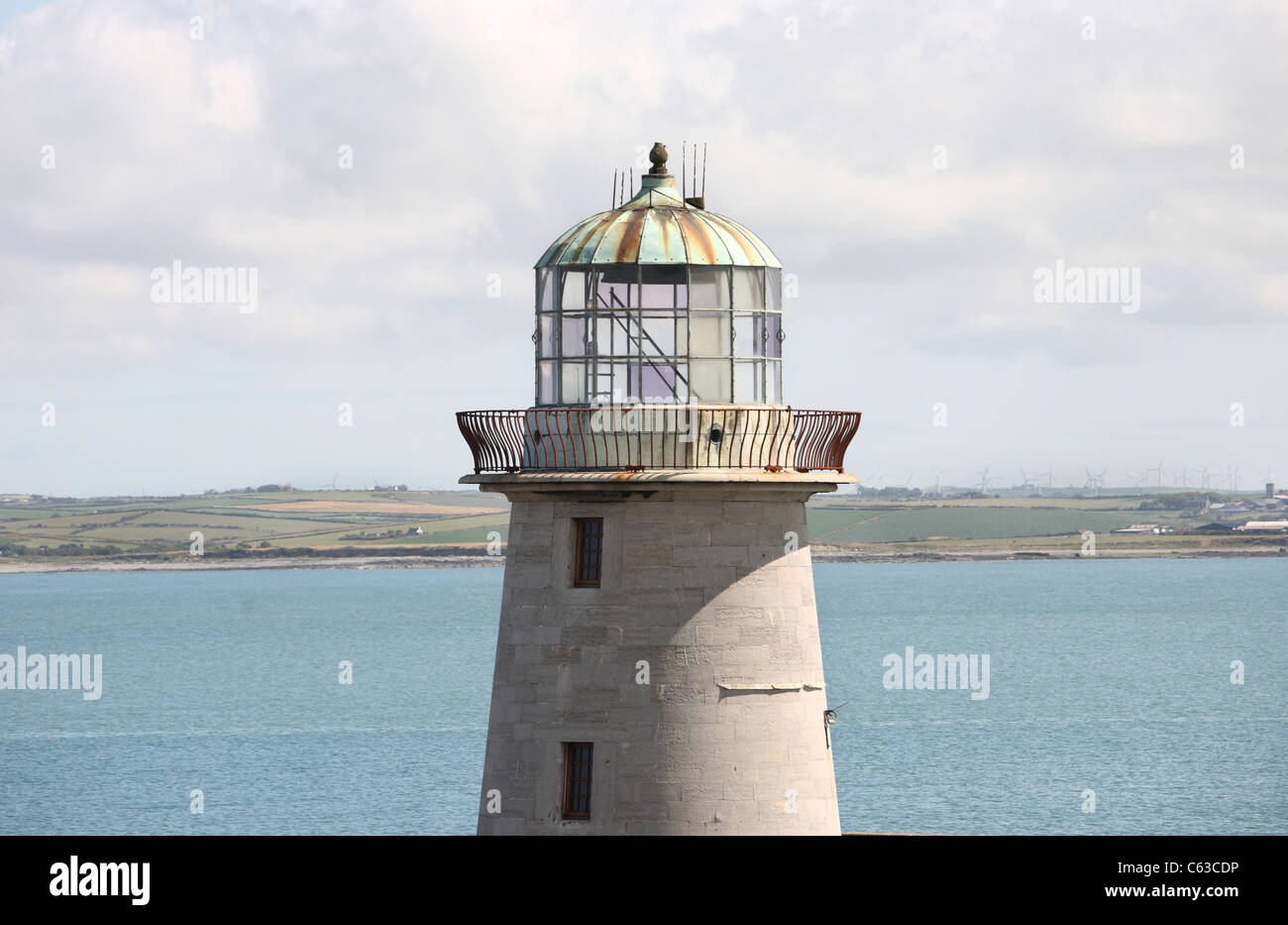 Holyhead Leuchtturm, Anglesey wales Stockfoto