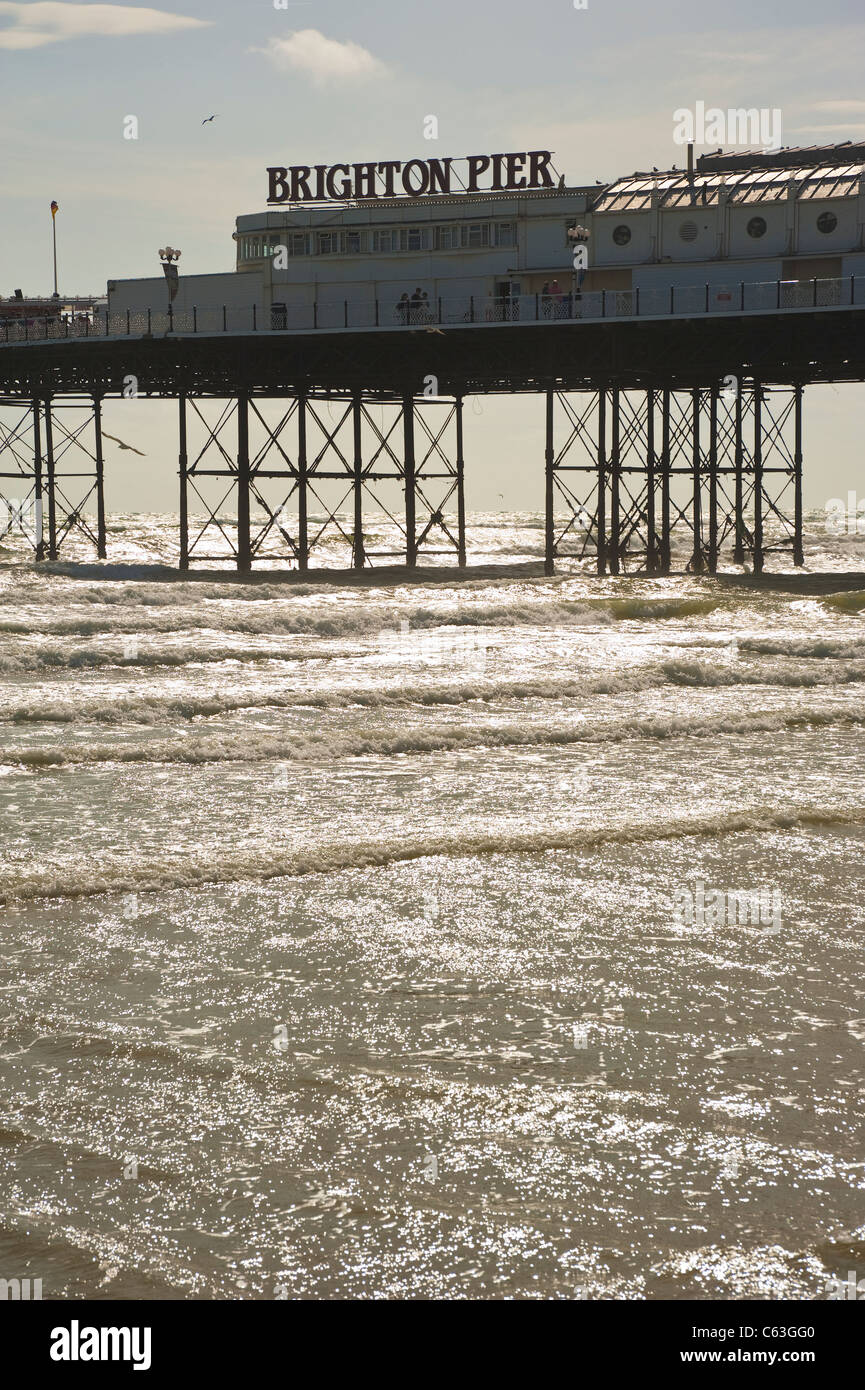 Brighton Pier Stockfoto