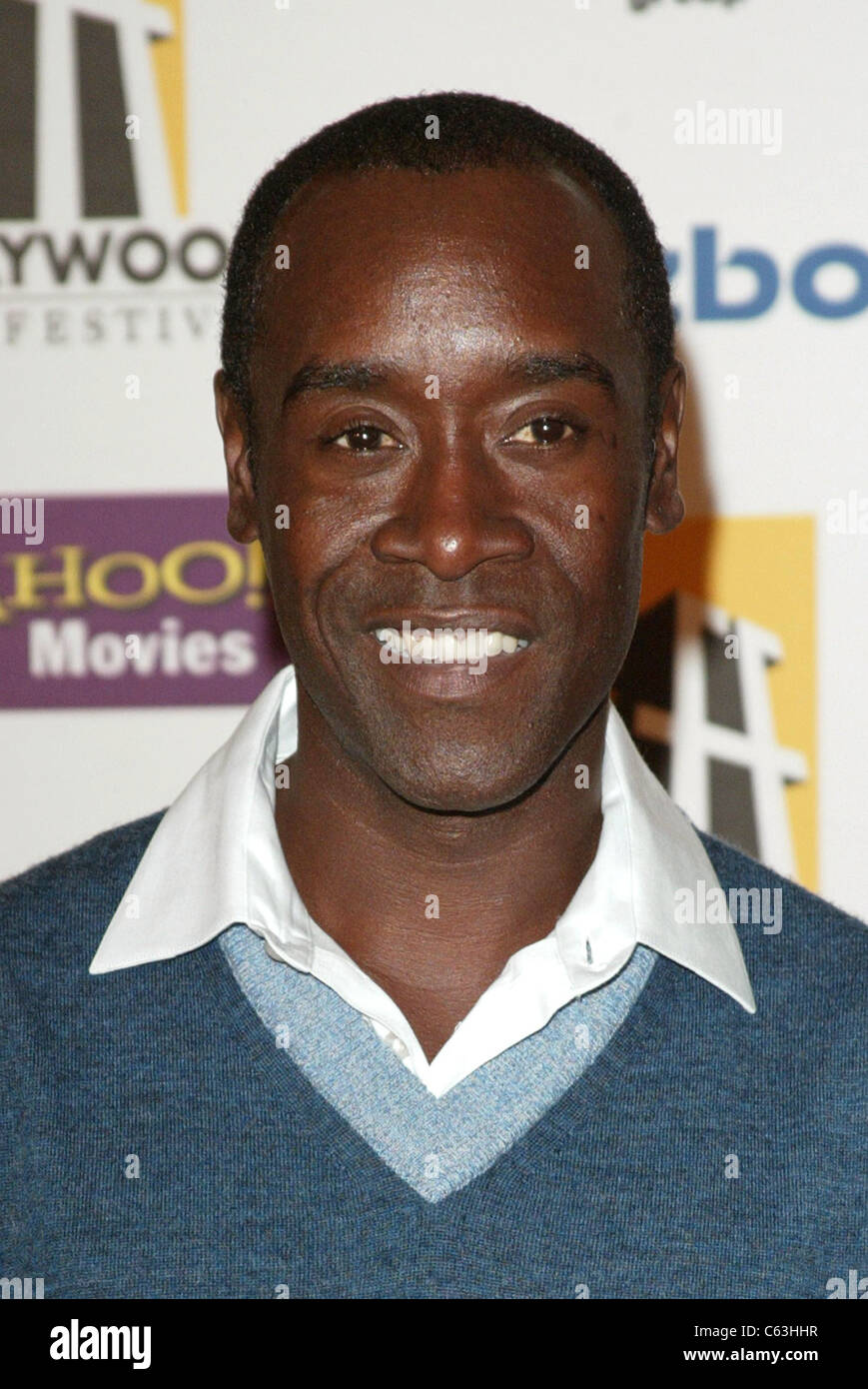 Don Cheadle im Ankunftsbereich für 9. ANNUAL HOLLYWOOD FILM FESTIVAL HOLLYWOOD AWARDS, Beverly Hilton Hotel, Los Angeles, CA, 24. Oktober 2005. Foto von: Jeremy Montemagni/Everett Collection Stockfoto