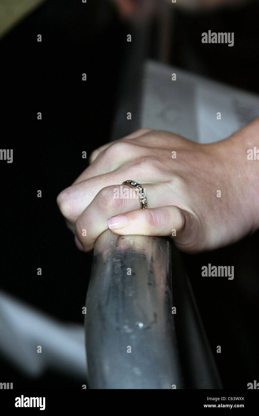 Melissa George im Ankunftsbereich für AMITYVILLE HORROR Premiere, Arclight Cinerama Dome, Hollywood, CA, 7. April 2005. Foto von: Effie Naddel/Everett Collection Stockfoto