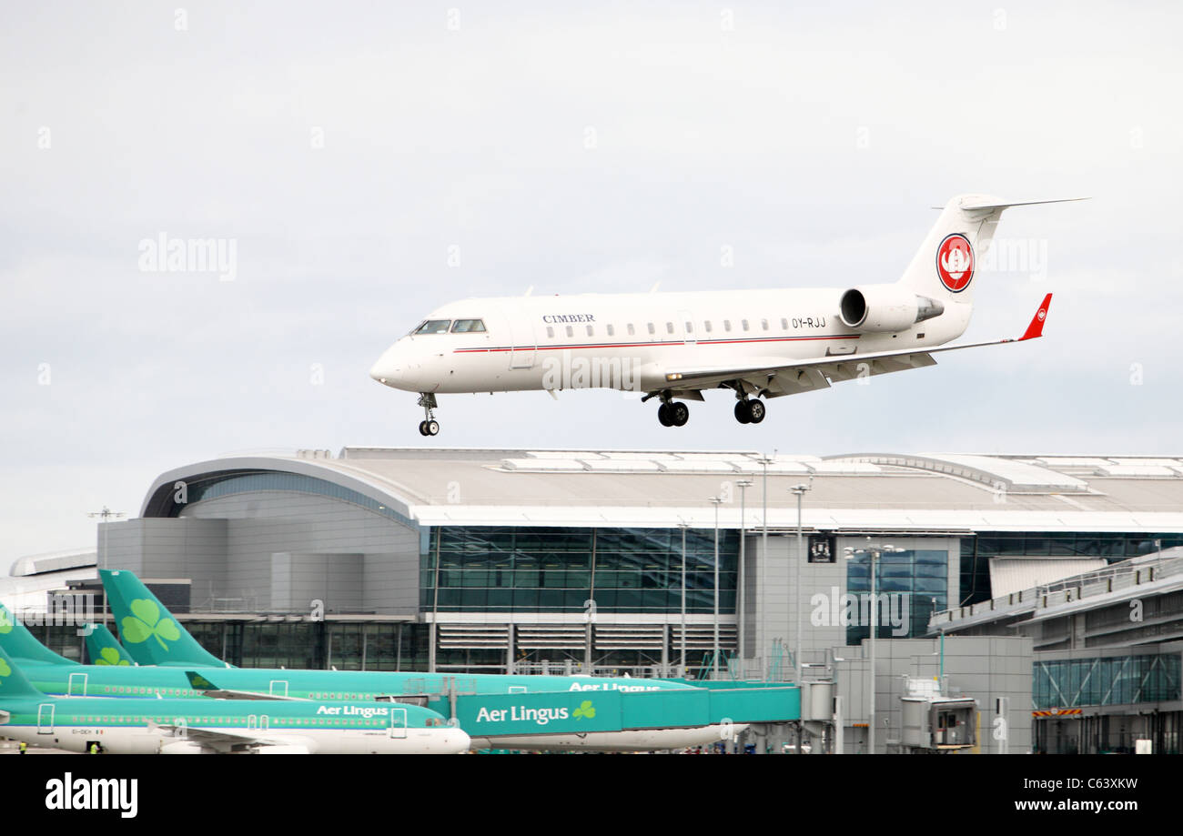 Canadair Regional Jet Stockfoto