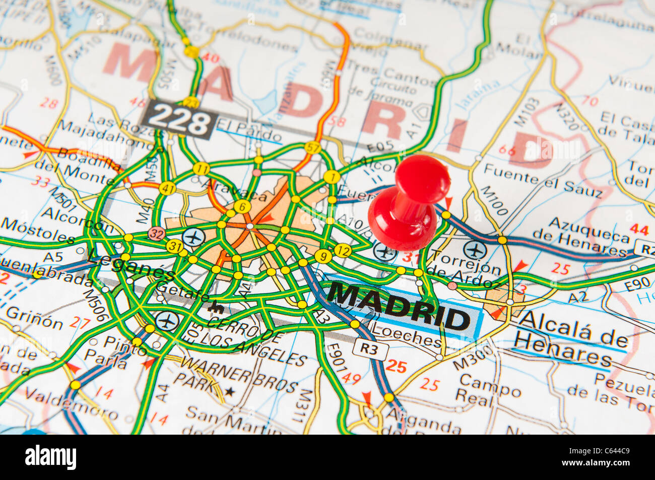 Madrid Stockfoto