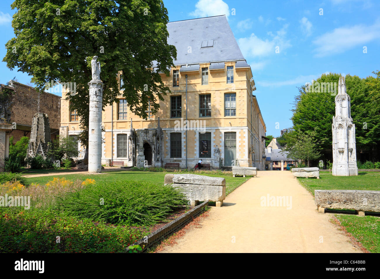 Museum of Natural History, Rouen, Normandie, Frankreich. Stockfoto