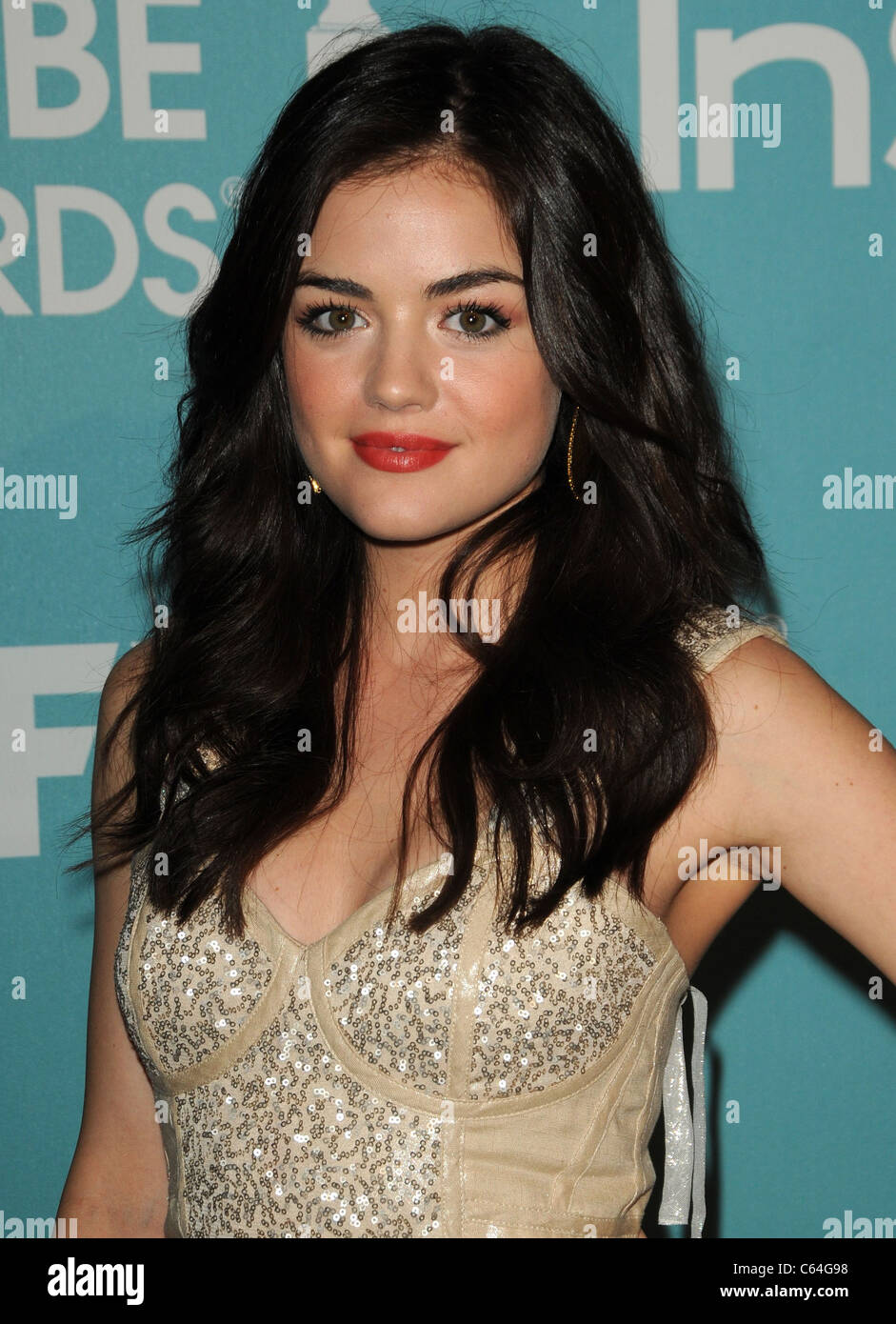 Lucy Hale in Anwesenheit für InStyle Miss Golden Globe Party und Ankündigung, Cecconi West Hollywood, Los Angeles, CA Dezember Stockfoto