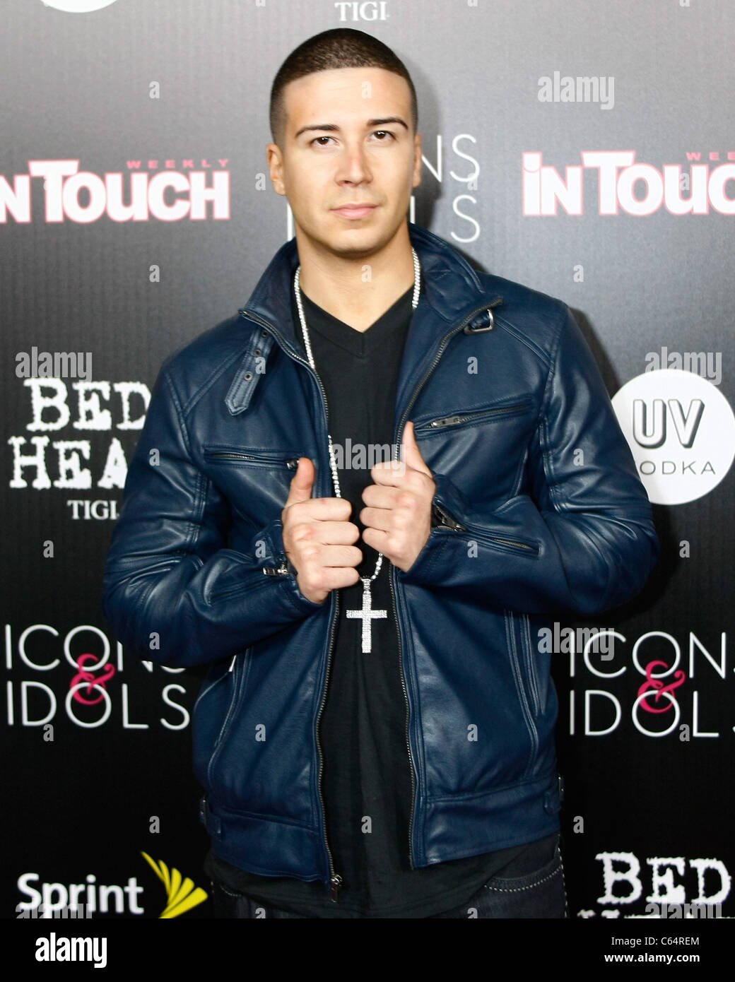 Vinny Guadagnino im Ankunftsbereich für IN TOUCH WEEKLY Symbole & Idole Jahresfeier, Bar Marmont, Los Angeles, CA am 12 September, Stockfoto