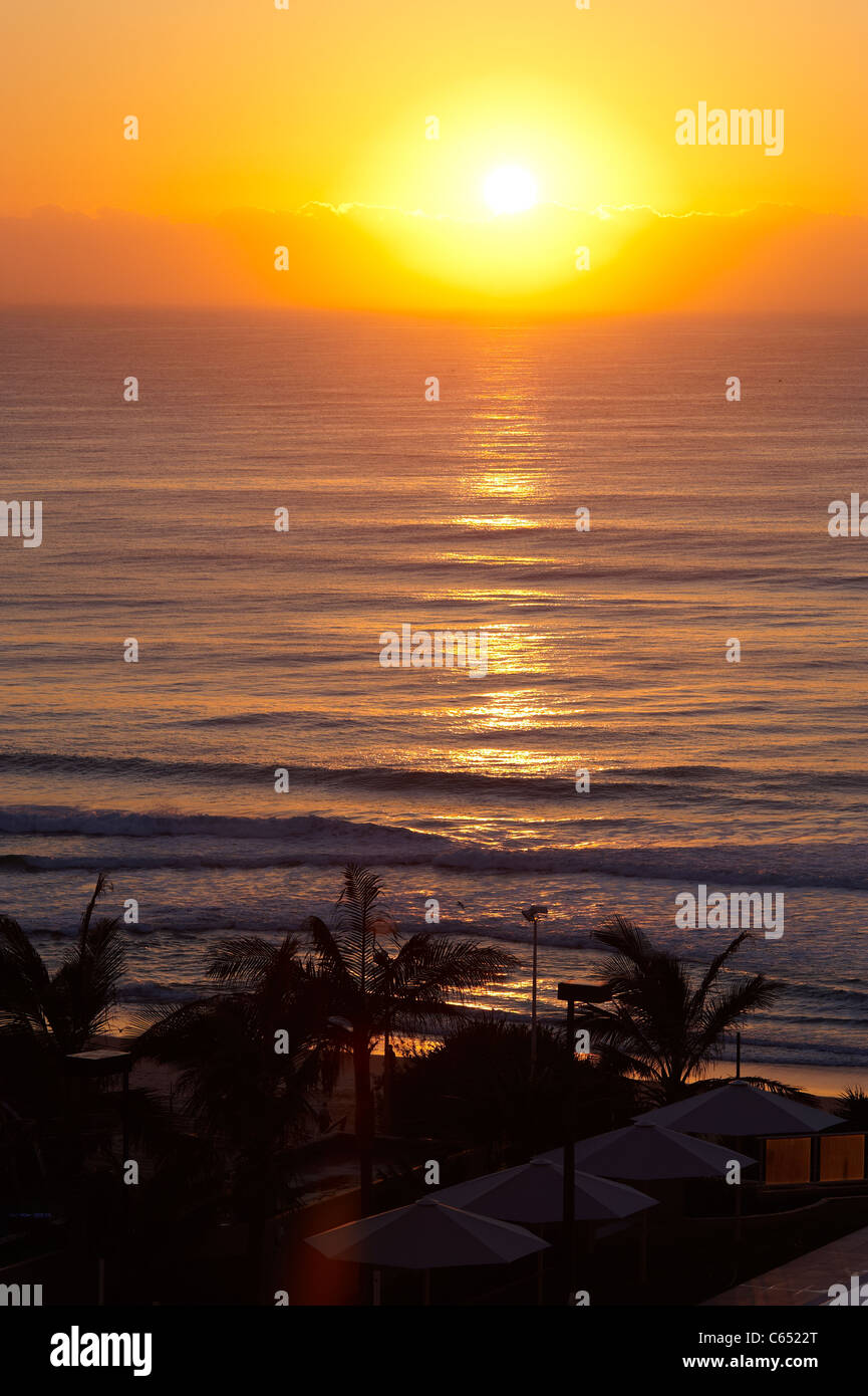 Gold Coast Australia sunrise Stockfoto