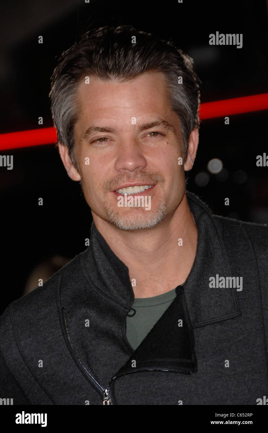 Timothy Olyphant im Ankunftsbereich für RANGO Premiere, Village Theatre in Westwood, Los Angeles, CA 14. Februar 2011. Foto von: Michael Germana/Everett Collection Stockfoto