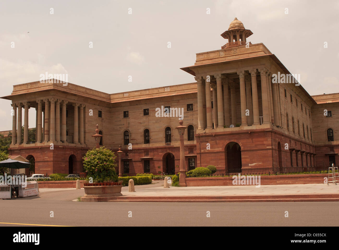 Außenministerium, Coronation Park, New Delhi, Indien. Stockfoto