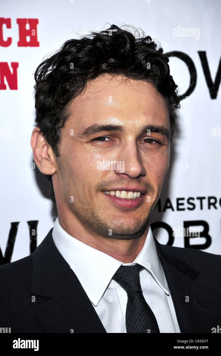 James Franco im Ankunftsbereich für HOWL Premiere Screening, IFC Center, New York, NY 22. September 2010. Foto von: William D. Bird/Everett Collection Stockfoto