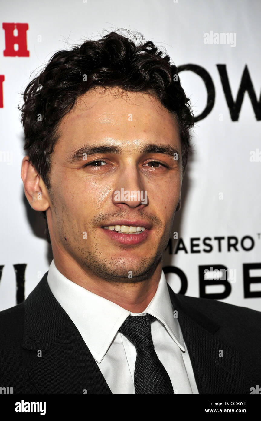 James Franco im Ankunftsbereich für HOWL Premiere Screening, IFC Center, New York, NY 22. September 2010. Foto von: William D. Bird/Everett Collection Stockfoto