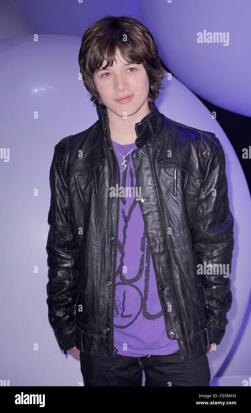 Leo Howard bei einem öffentlichen Auftritt für Disney Kinder und Familie im Vorfeld 2011, Gotham Hall, New York, NY 16. März 2011. Foto von: Kristin Callahan/Everett Collection Stockfoto