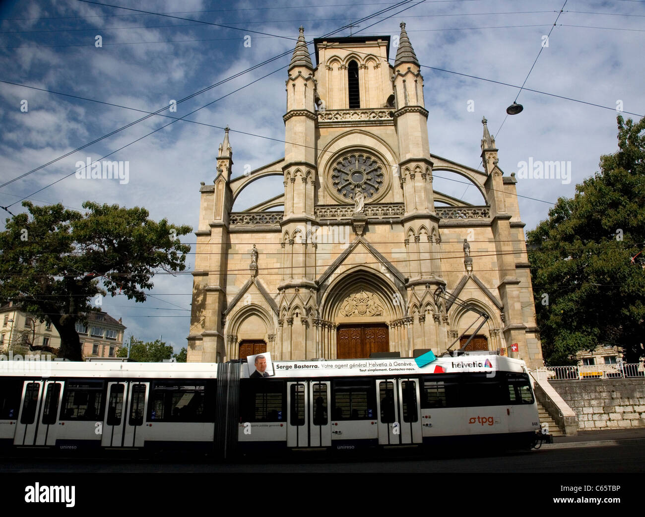Unsere Dame Notre-Dame-Basilika Stockfoto