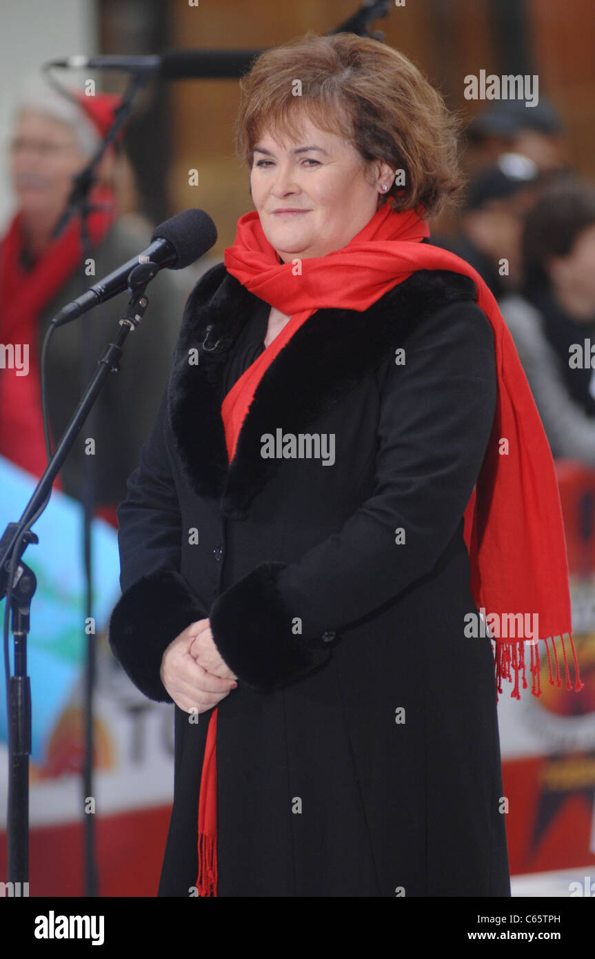 Susan boyle on stage nbc Fotos und Bildmaterial in hoher Auflösung