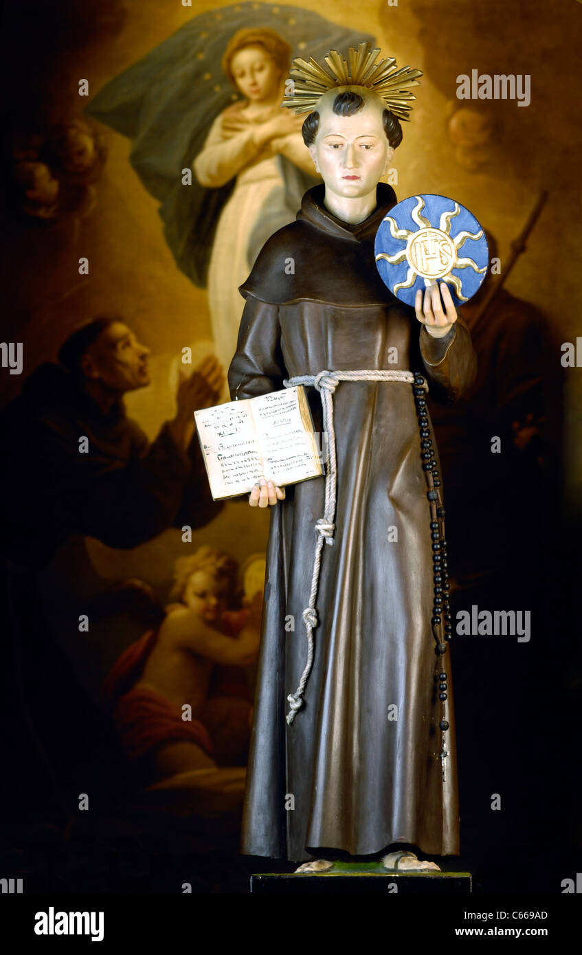 St. Bernhardin Stockfoto