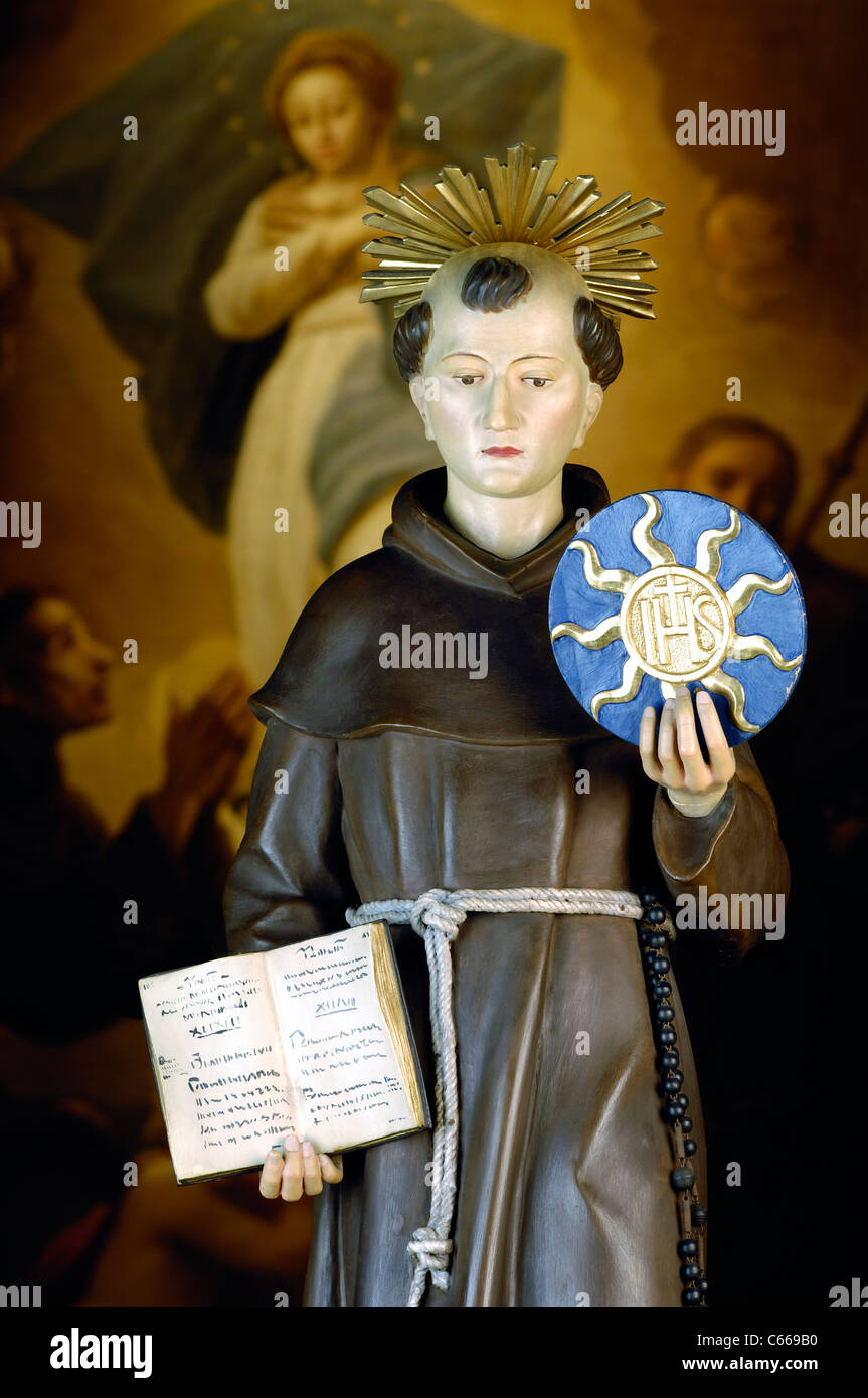 St. Bernhardin Stockfoto