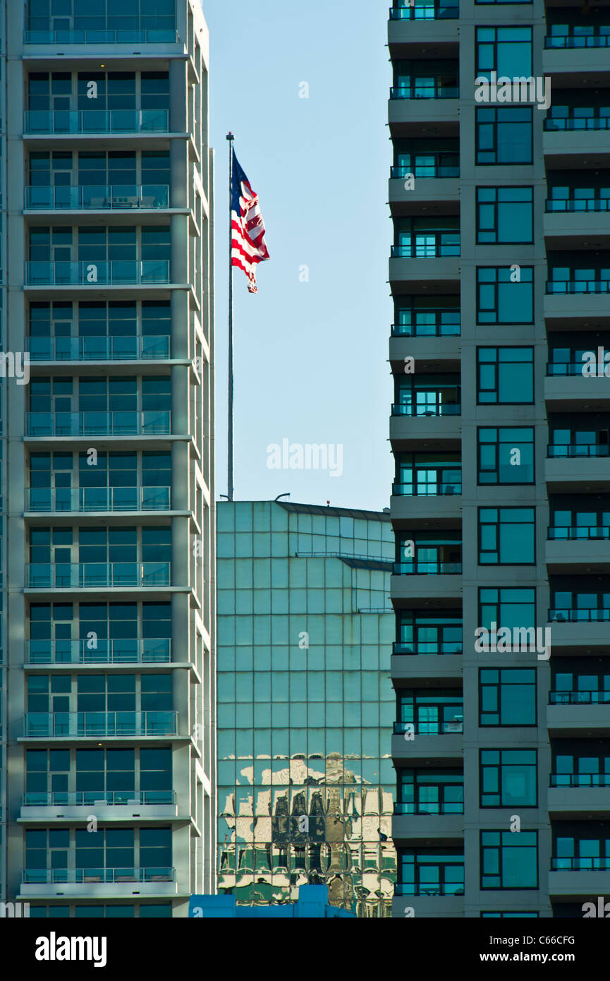 San Diego ist die achtgrößte Stadt in den Vereinigten Staaten und die zweitgrößte Stadt in Kalifornien. Stockfoto