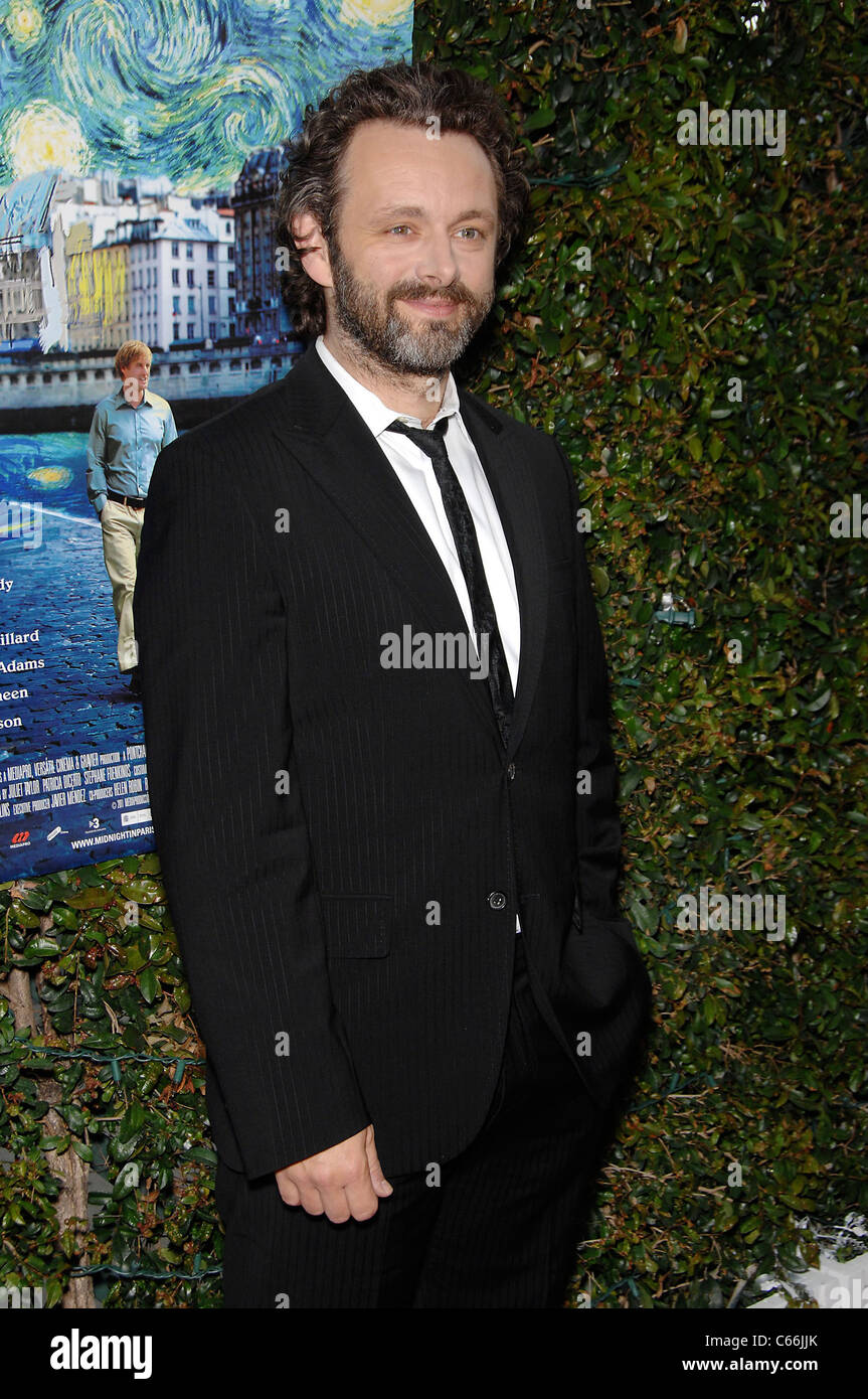 Michael Sheen im Ankunftsbereich für MIDNIGHT IN PARIS Premiere, Samuel Goldwyn Theater am AMPAS, Los Angeles, CA 18. Mai 2011. Foto von: Michael Germana/Everett Collection Stockfoto