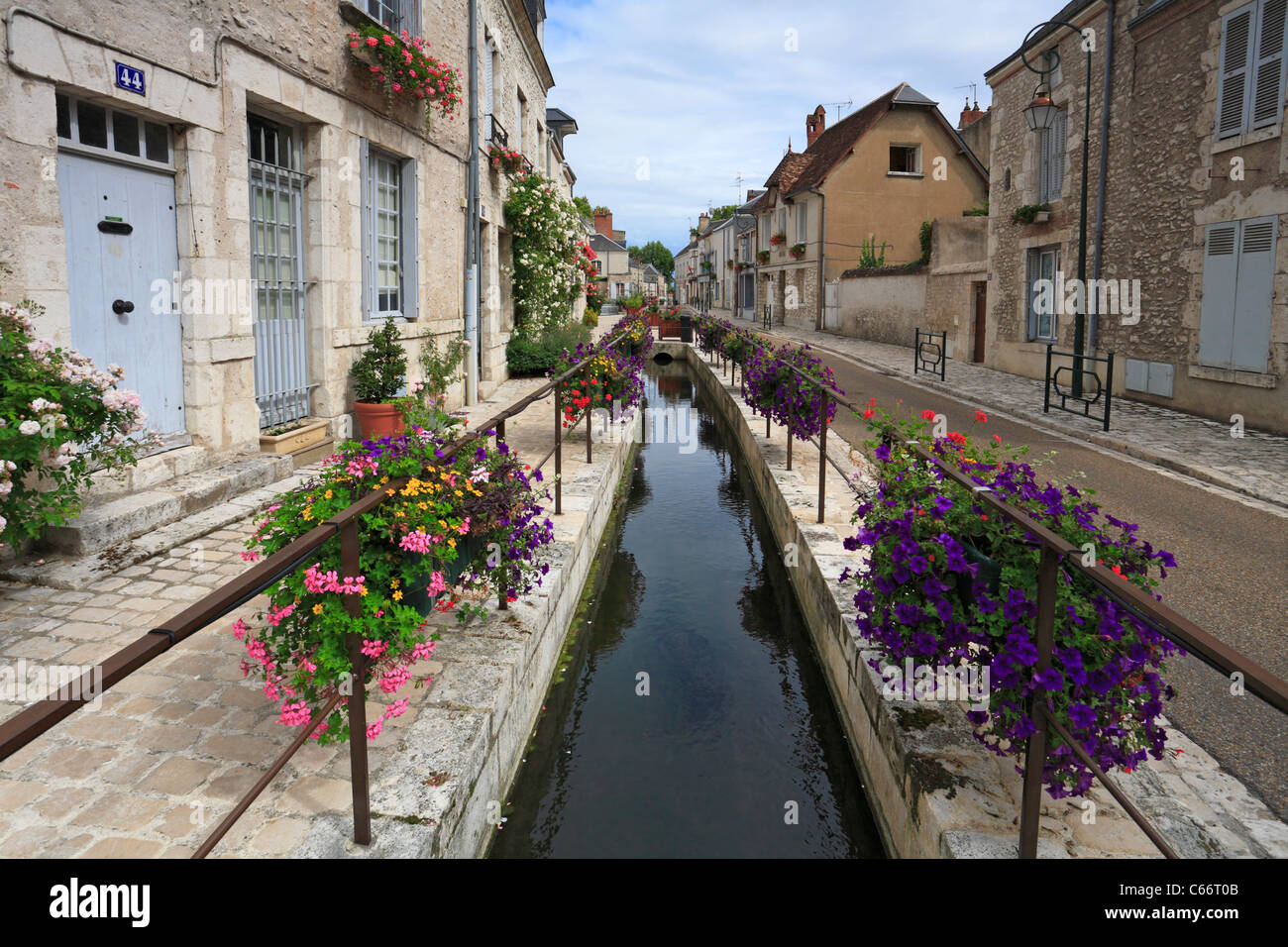 Franzsische Stadt An Der Loire