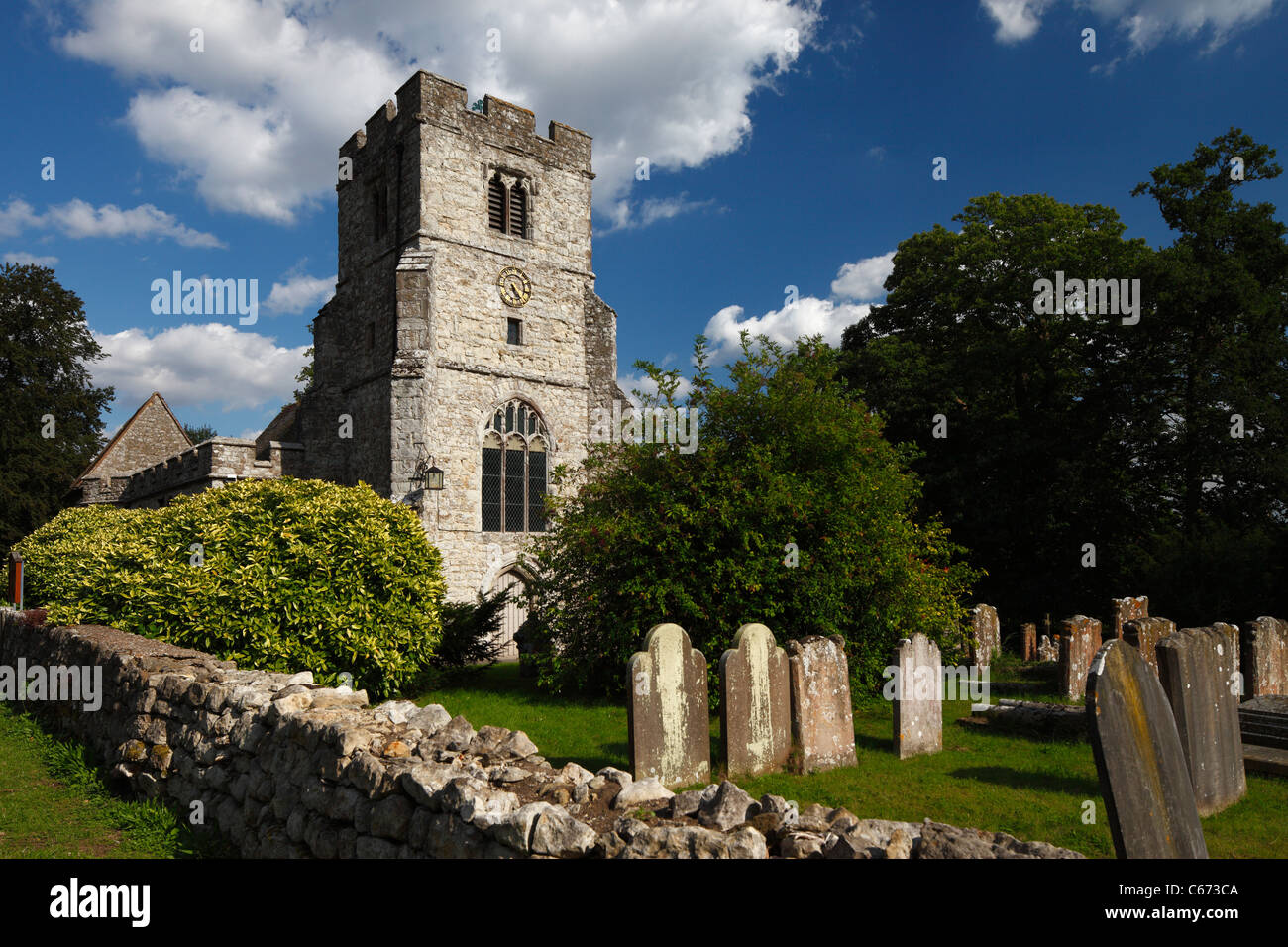 St. Marys Kirche Sutton Valence Stockfoto