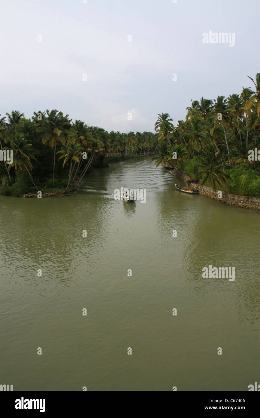 Kerala Tourismus Stockfoto