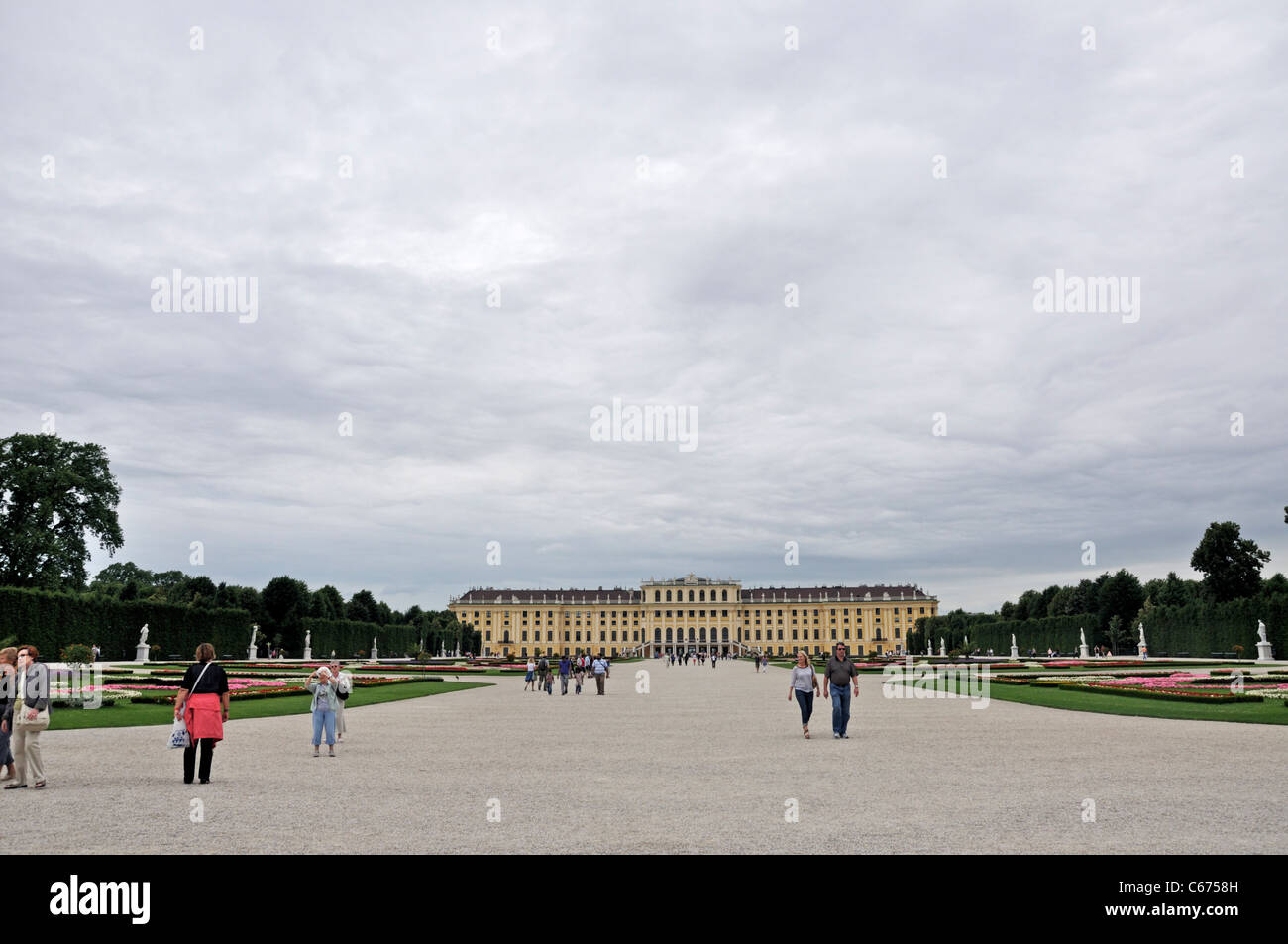 Schloss Schönbrunn, Wien, Österreich, Europa Stockfoto
