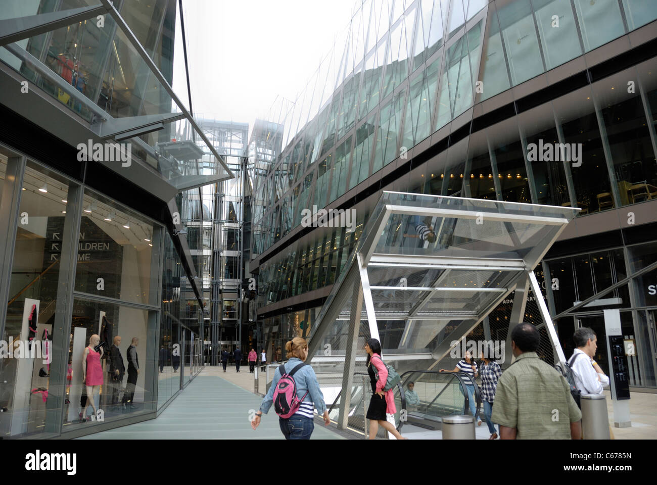 Eine neue Änderung einkaufen Entwicklung, City of London, England Stockfoto