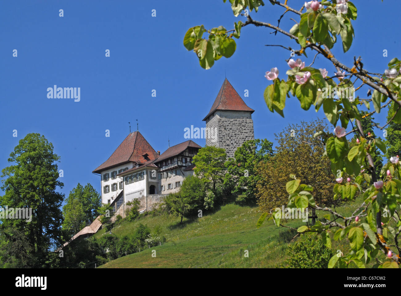 Schloss Trachselwald im Emmental, Kanton Bern, Schweiz Stockfoto